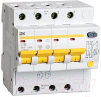 Дифференциальный автомат IEK АД-14 40А 100мА / MAD10-4-040-C-100