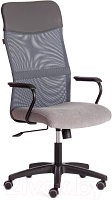 Кресло офисное Tetchair Practic флок/кожзам