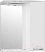 Шкаф с зеркалом для ванной Style Line Жасмин 70