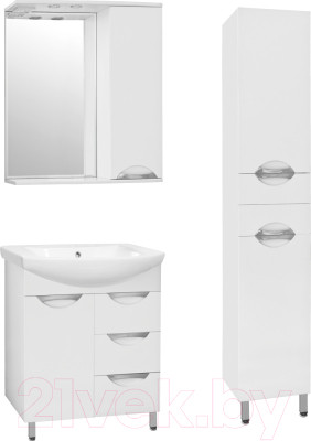 Шкаф с зеркалом для ванной Style Line Жасмин 70 - фото 7 - id-p226469936