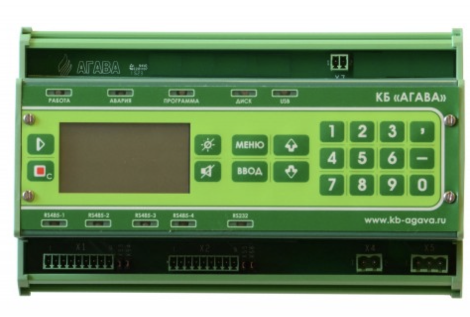 Программируемый логический контроллер АГАВА ПЛК-30 - фото 1 - id-p226476032