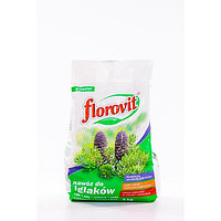 Удобрение Флоровит для хвойных гранулированное, пакет 3кг Florovit для хвойных