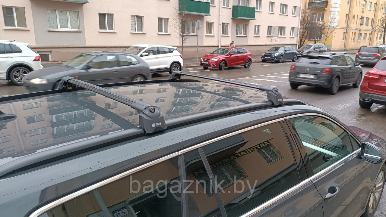 Багажник (поперечины) Turtle Air 2 на интегрированные рейлинги: продажа ...