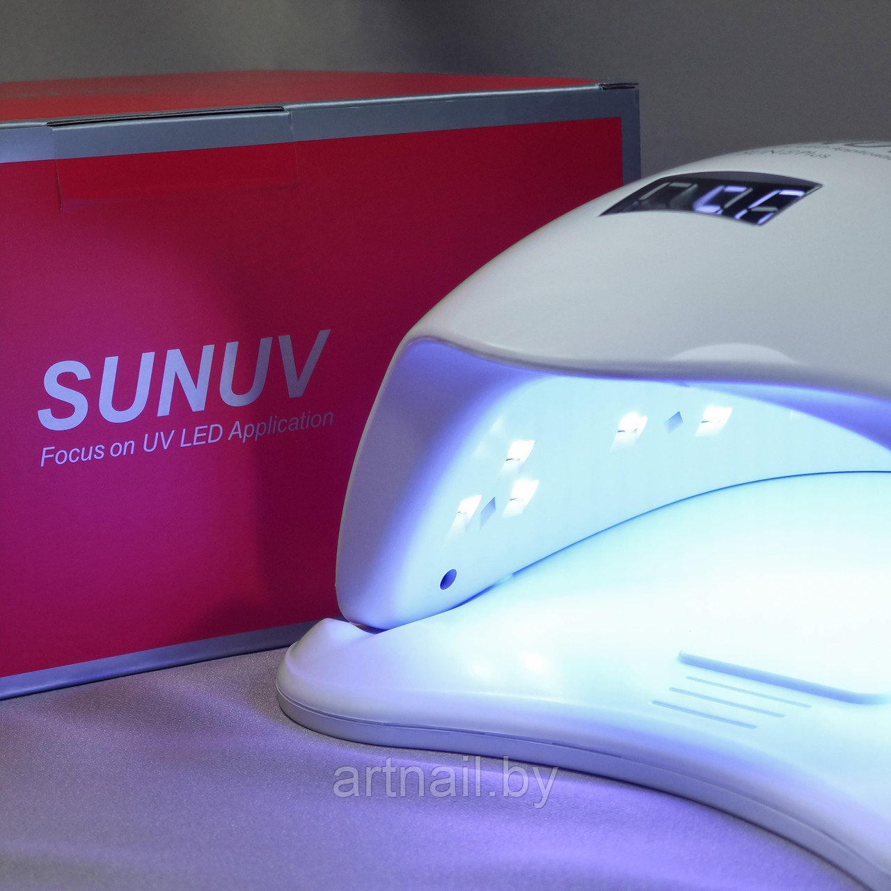 Лампа для маникюра SUN 5 Plus Smart 2.0 UV/LED Lamp 24/48Вт С КВАРЦЕВЫМИ СВЕТОДИОДАМИ - фото 2 - id-p226478643