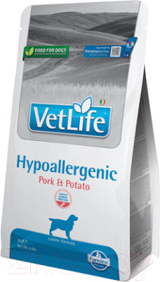 Сухой корм для собак Farmina Vet Life Hypoallergenic Pork & Potato - фото 1 - id-p226478403
