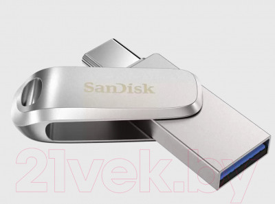 Usb flash накопитель SanDisk Ultra Dual Drive Luxe USB Type-C 512GB (SDDDC4-512G-G46) - фото 2 - id-p226476886