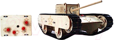 Конструктор управляемый Вольтик Танк на радиоуправлении с мотором / С37d - фото 2 - id-p226483764
