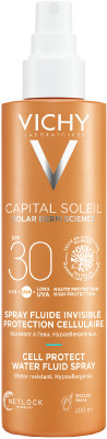 Крем солнцезащитный Vichy Capital Soleil Invisible Fluid Spray Cell Protect SPF30 - фото 1 - id-p226386187