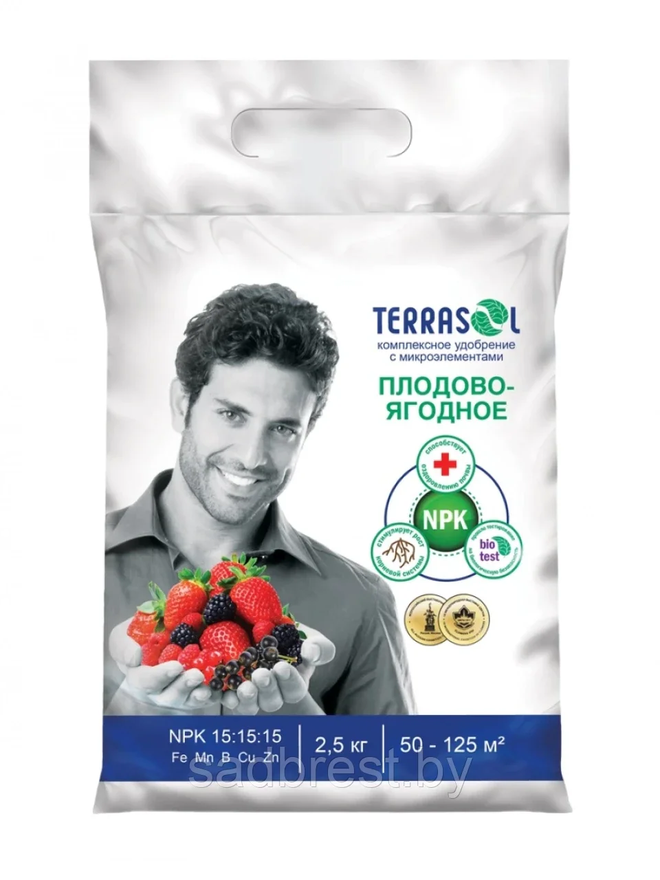 Удобрение для Плодово-ягодных с микроэлементами Террасол TerraSol  2.5 кг