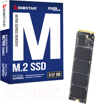 SSD диск Biostar M760 512GB - фото 1 - id-p226483445