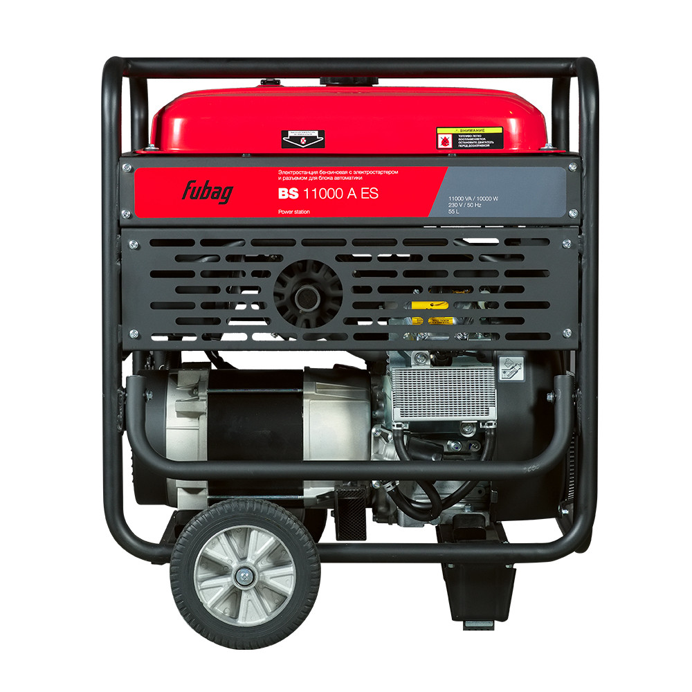 Генератор бензиновый FUBAG BS 11000 A ES с электростартером и коннектором автоматики - фото 4 - id-p226481611