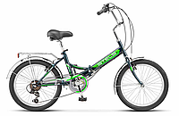 Складной велосипед Stels Pilot 450 20" Z011 (2023) темно зеленый