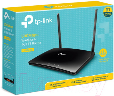 Беспроводной маршрутизатор TP-Link TL-MR6400 V3 - фото 5 - id-p221443345