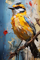 Картина Stamion Птичка-невеличка