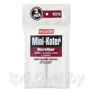 Мини-валик малярный MINI-KOTER microfiber (набор 2 шт.) R316-4
