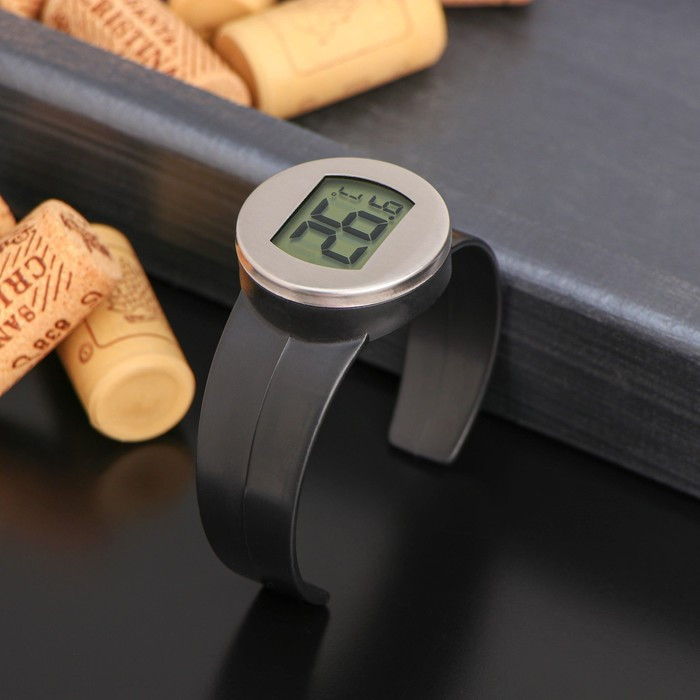 Термометр для вина Magic, 8×8×4 см, нержавеющая сталь - фото 2 - id-p226498577