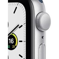 Умные часы Apple Watch SE 40 мм (алюминий серебристый/синий омут спортивный) - фото 3 - id-p226497862