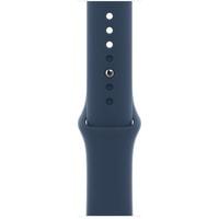 Умные часы Apple Watch SE 40 мм (алюминий серебристый/синий омут спортивный) - фото 4 - id-p226497862