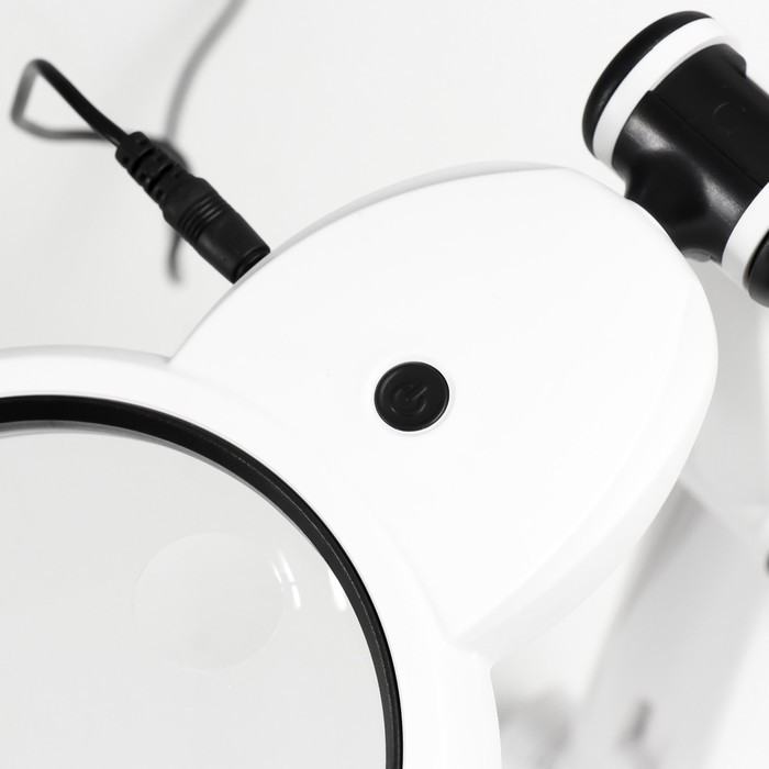 Лампа-лупа для творчества LEDx18 от 3ААА, USB белый 24,5х22 см - фото 9 - id-p226498608
