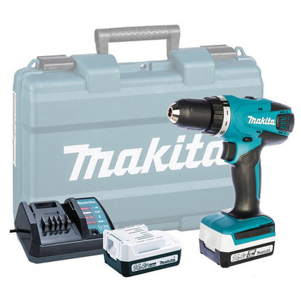 Аккум. дрель-шуруповерт MAKITA DF 347 DWE в чем. + АКЦИЯ (перчатки L Makita), фото 2