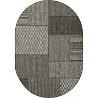 Ковёр овальный Merinos Kair, размер 160x300 см, цвет gray