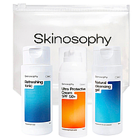 Набор дорожный с SPF Skinosophy Travek Kit