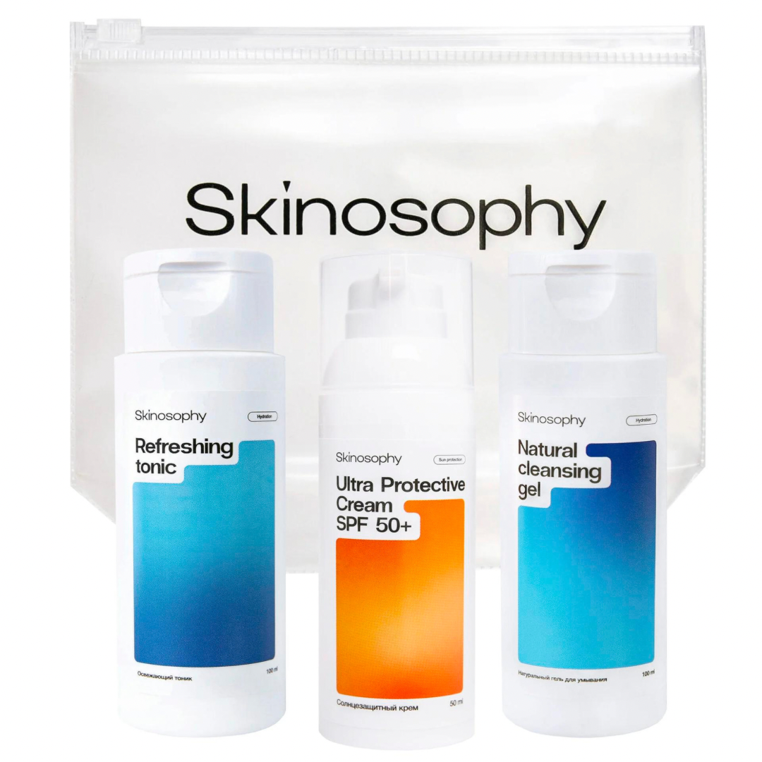 Набор дорожный с SPF Skinosophy Travek Kit - фото 1 - id-p226499136