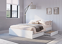 Кровать 1,2 м Симпл КР-07 - Белый (BTS)