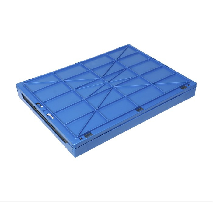 Ящик складной, пластиковый, 47 × 34 × 23 см, на 30 кг, сине-серый - фото 6 - id-p226499285