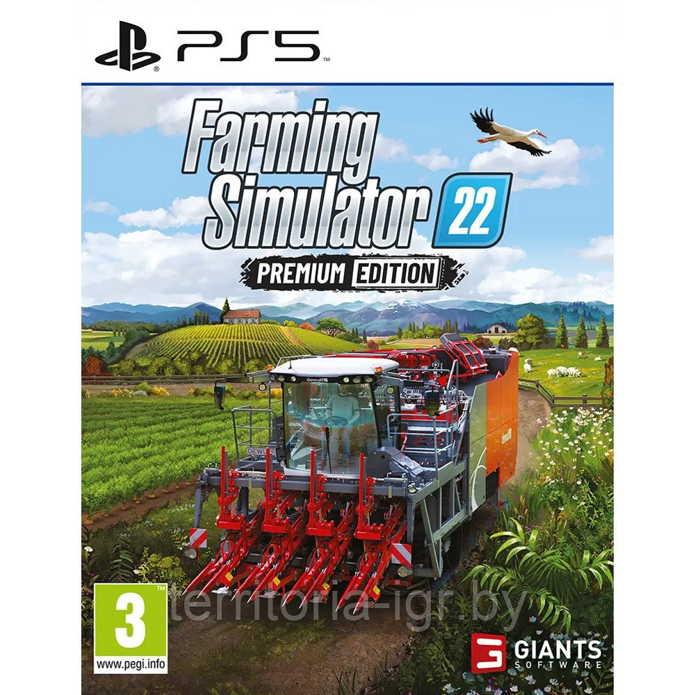 Farming Simulator 22 Premium Edition PS5 (Русские субтитры) - фото 1 - id-p177570249