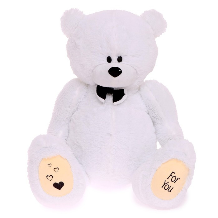 Мягкая игрушка «Мишка Дедди», цвет белый, 100 см - фото 1 - id-p226499465
