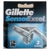 Сменные кассеты для бритья Gillette Sensor Excel 3 шт.