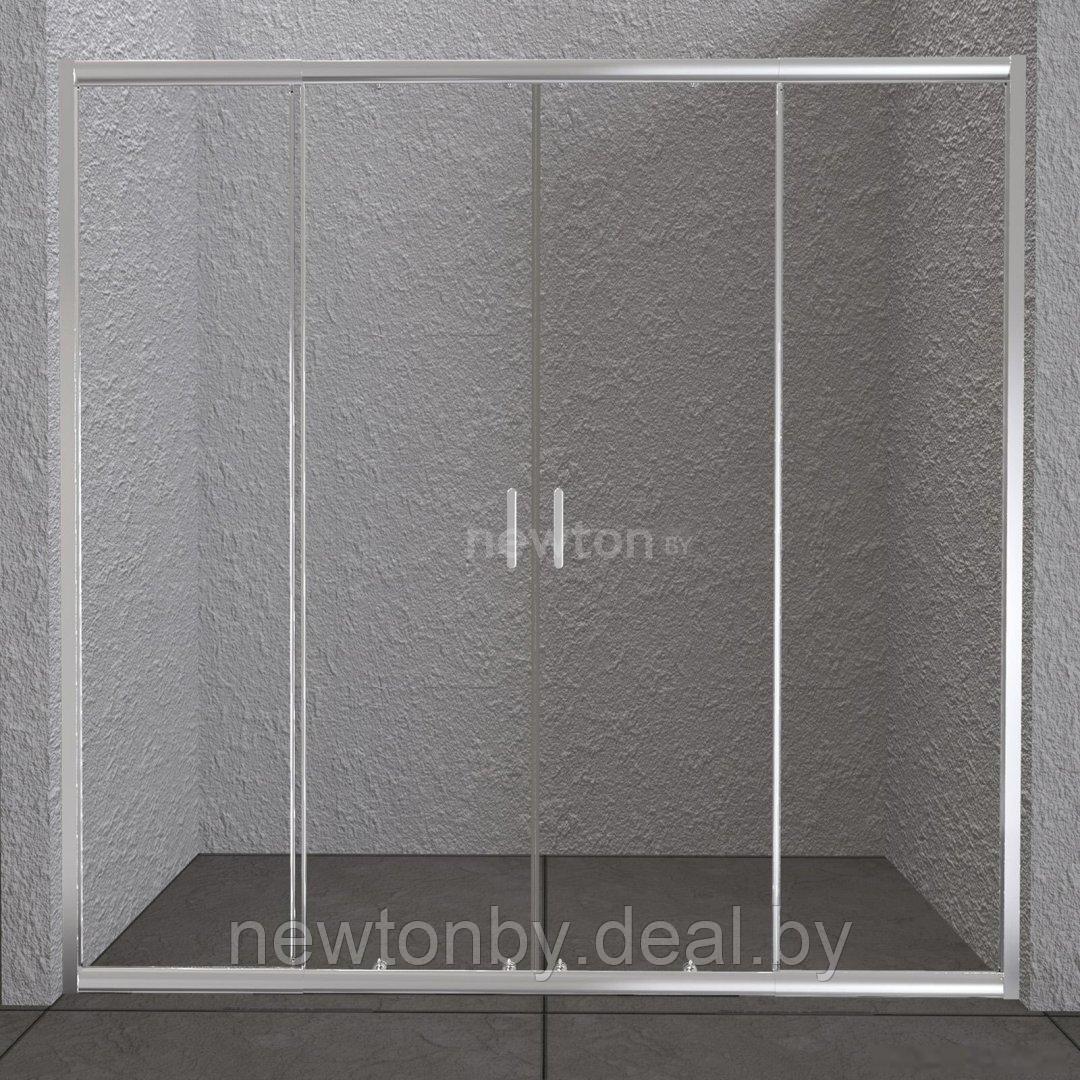 Душевая дверь BelBagno UNIQUE-BF-2-170/200-C-Cr (прозрачное стекло) - фото 1 - id-p226499930
