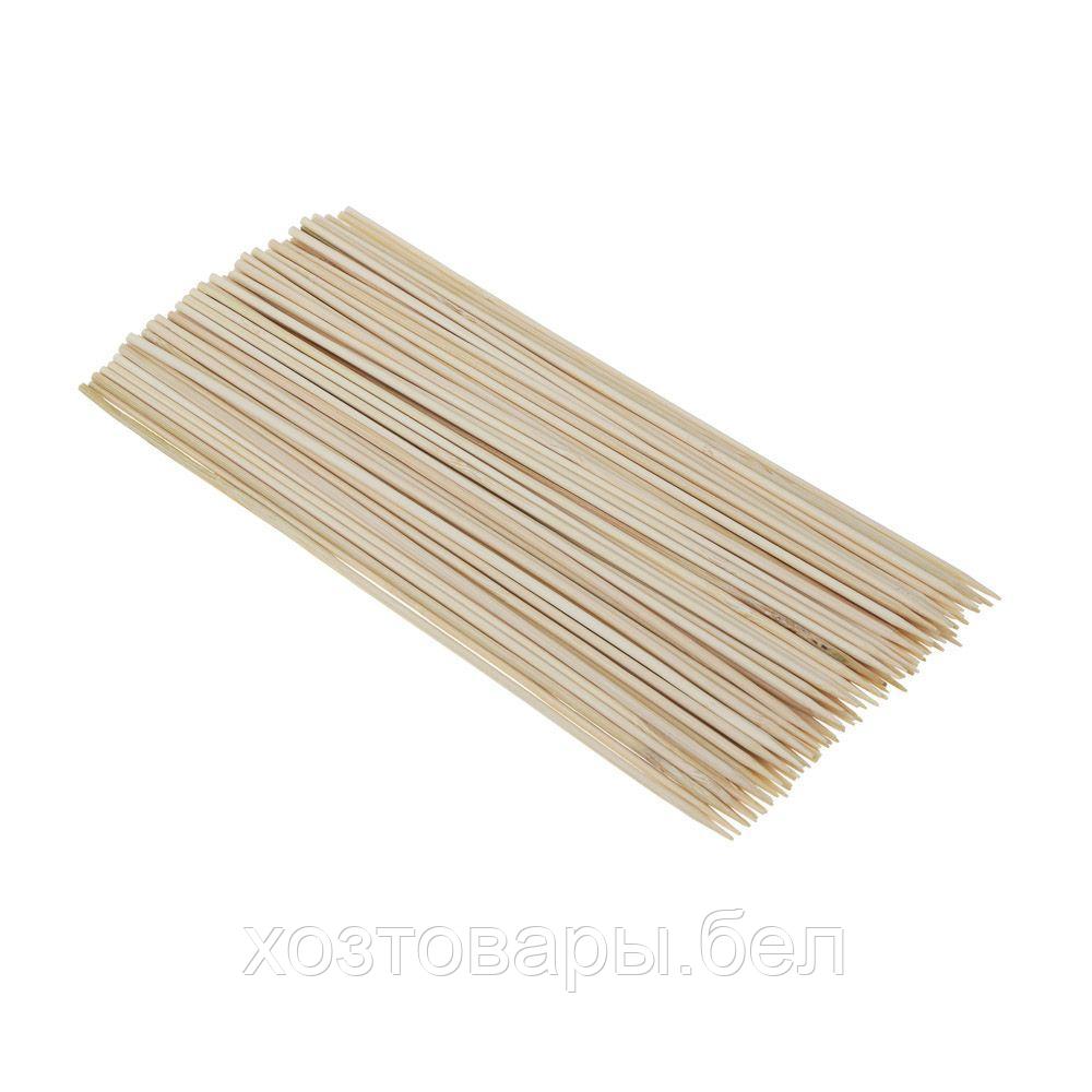 Шпажки-шампуры бамбуковые 25см, d 3мм 90шт - фото 2 - id-p226499577