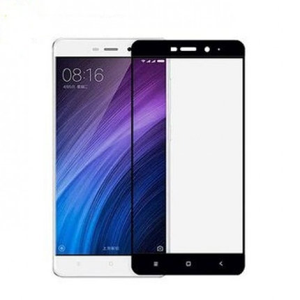 Защитное стекло для Xiaomi Redmi 4X Full Screen (Black), фото 2