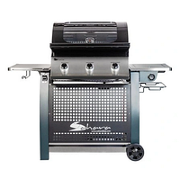 Гриль газовый Sahara S375 Roaster BBQ, дымчатый/черный