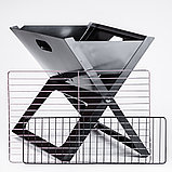Мангал гриль складной Portable Foldable BBQ 48 х 27.5 см, фото 3