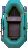 Надувная лодка Leader Boats Компакт-220 ФС / 3952022 (зеленый)