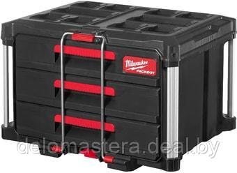Ящик для инструментов Milwaukee Packout 3 Drawer Tool Box 4932472130 - фото 1 - id-p226505900