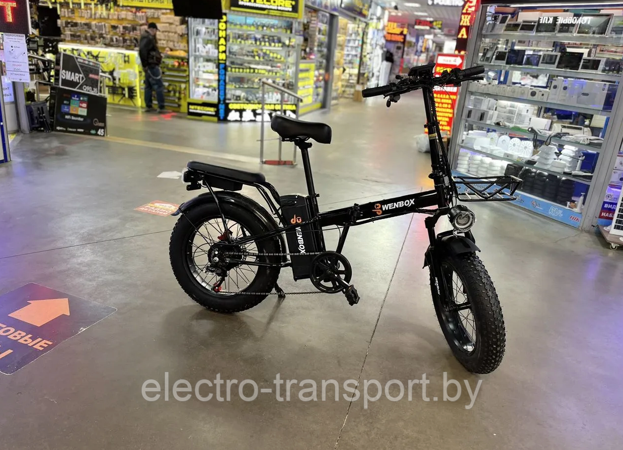 Электровелосипед Wenbo F10 NEW 2024 - фото 9 - id-p222429866
