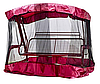 Антимоскитная сетка АМС эконом 220*145*175 (черно-бордовый), фото 2
