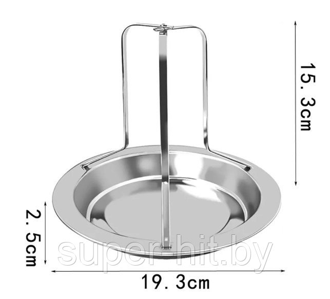 Тарелка-подставка для запекания курицы в духовке - фото 4 - id-p226515521
