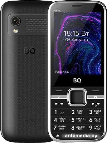 Мобильный телефон BQ-Mobile BQ-2800L Art 4G (черный) - фото 1 - id-p226515517