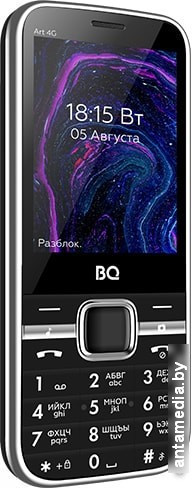 Мобильный телефон BQ-Mobile BQ-2800L Art 4G (черный) - фото 2 - id-p226515517