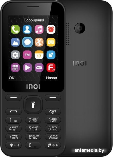 Мобильный телефон Inoi 241 (черный) - фото 1 - id-p226515518