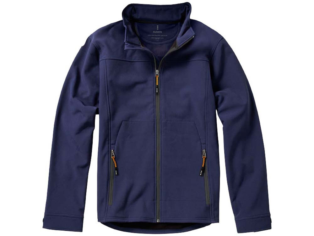 Куртка софтшел Langley мужская, темно-синий - фото 10 - id-p226516417