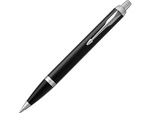 Ручка шариковая Parker IM Core Black CT, черный/серебристый, фото 2