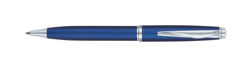 Ручка шариковая Pierre Cardin GAMME Classic с поворотным механизмом, синий матовый/серебро - фото 2 - id-p226516506