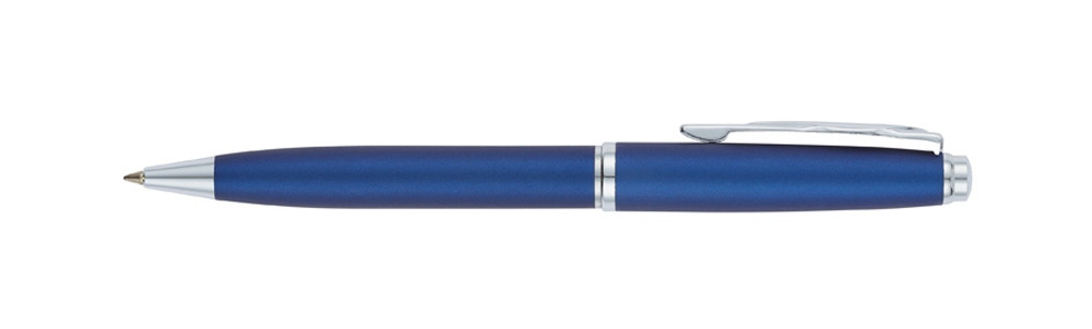 Ручка шариковая Pierre Cardin GAMME Classic с поворотным механизмом, синий матовый/серебро - фото 3 - id-p226516506