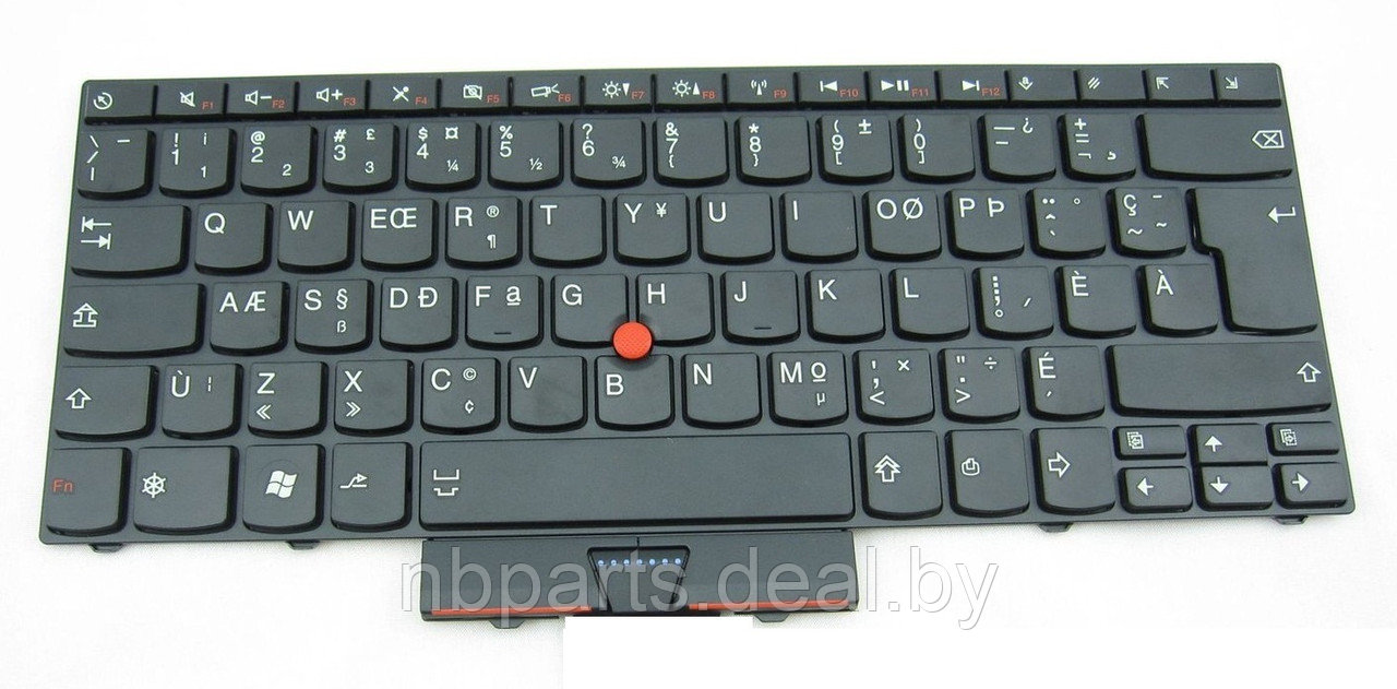 Клавиатура для ноутбука Lenovo ThinkPad Edge 15 E40, E50, чёрная, с рамкой, RU - фото 1 - id-p111778052